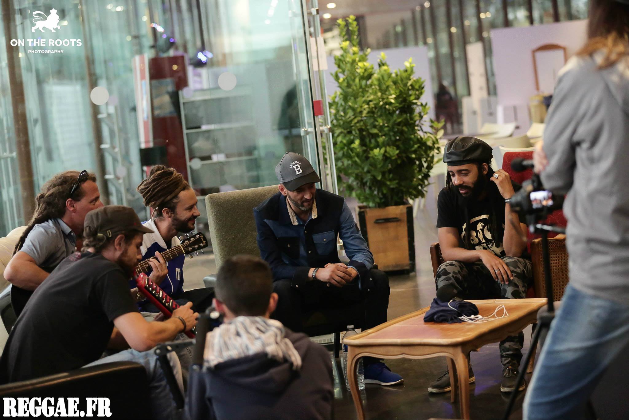 Session acoustique Danakil Protoje Brahim - Crédit photo : on the roots